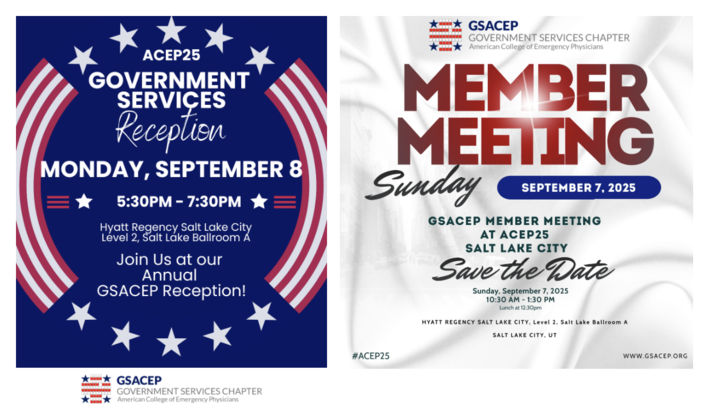 Flyers for ACEP 2025